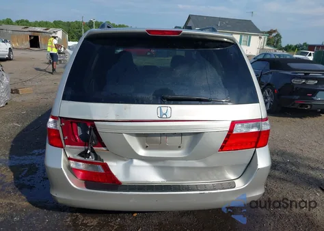 2005 Honda Odyssey Ex-L из США, поврежденный, VIN 5FNRL38735B104802